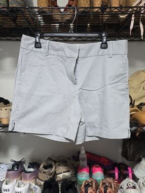 LOFT Light Gray Women's Bermuda Shorts